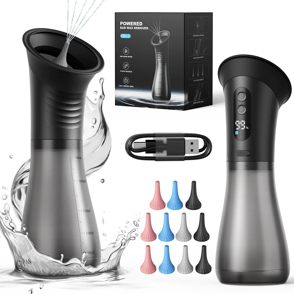 Electric Water Ear Cleaning System – Hygienic & Painless