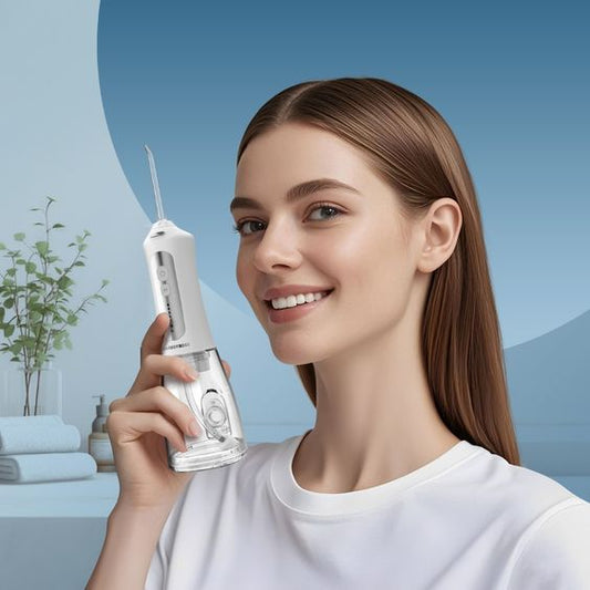 Hydropulse Pro™ – Jet dentaire électrique rechargeable USB (300 ml)