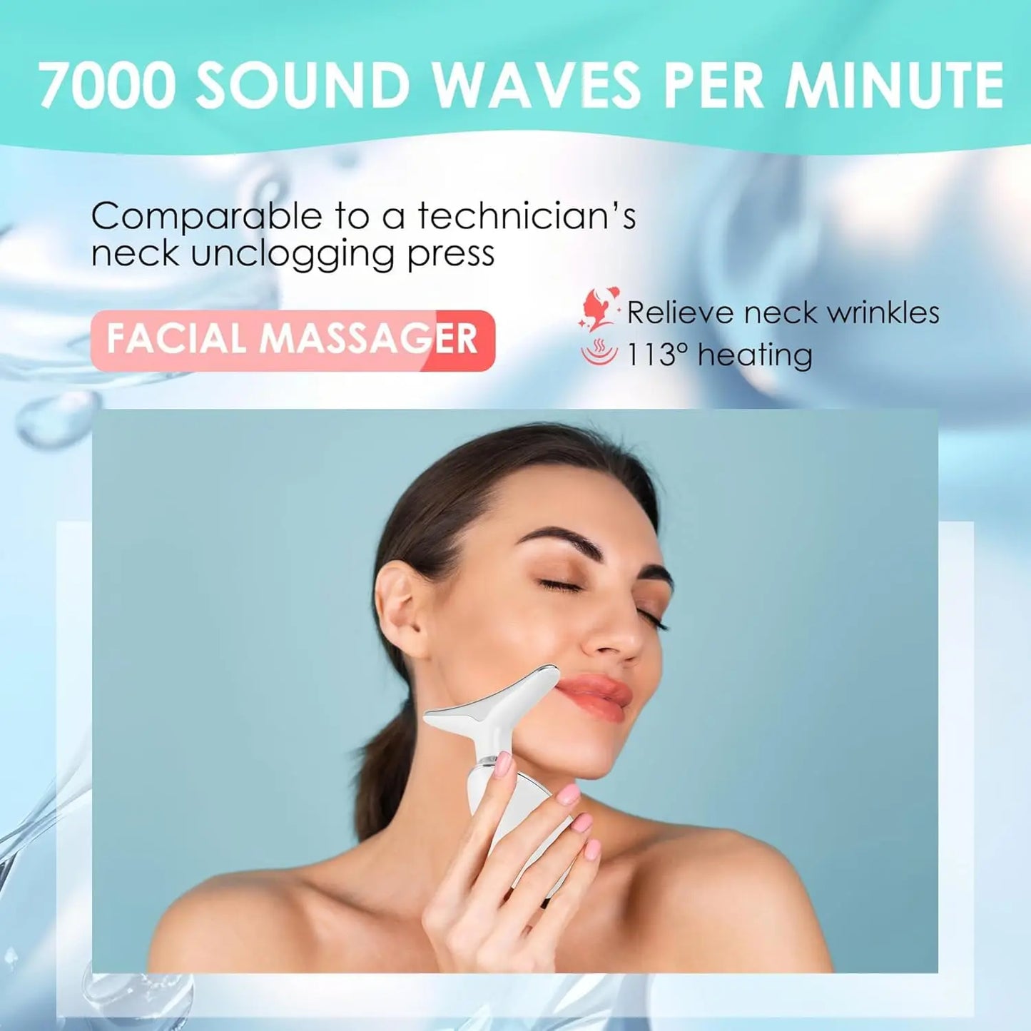 EMS Facial Massager with LED Light Therapy – Firming & Anti-Aging