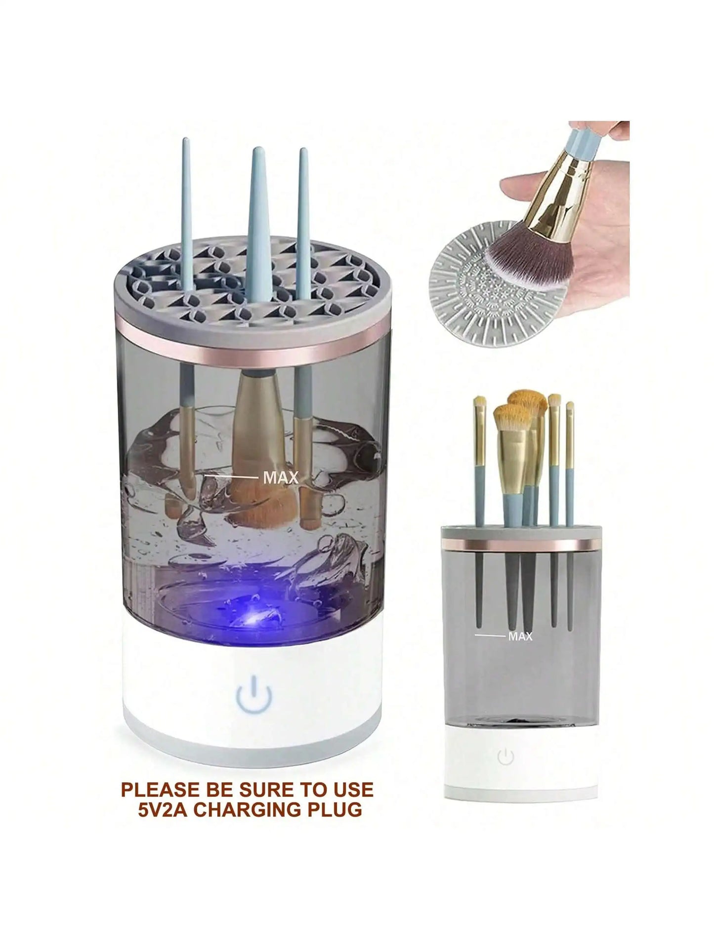 Electric Makeup Brush Cleaner - Fast & Hygienic Cleaning