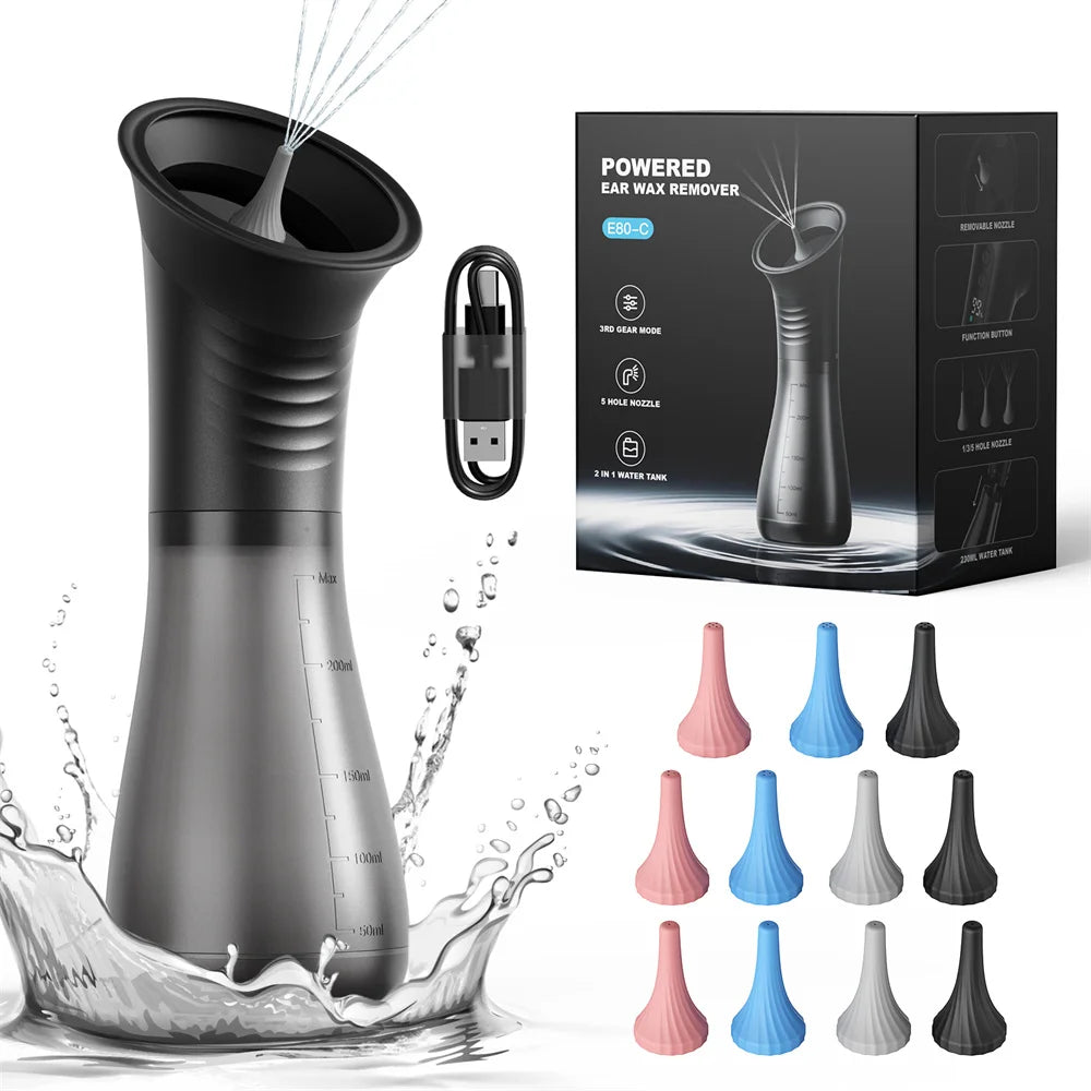 Electric Water Ear Cleaning System – Hygienic & Painless