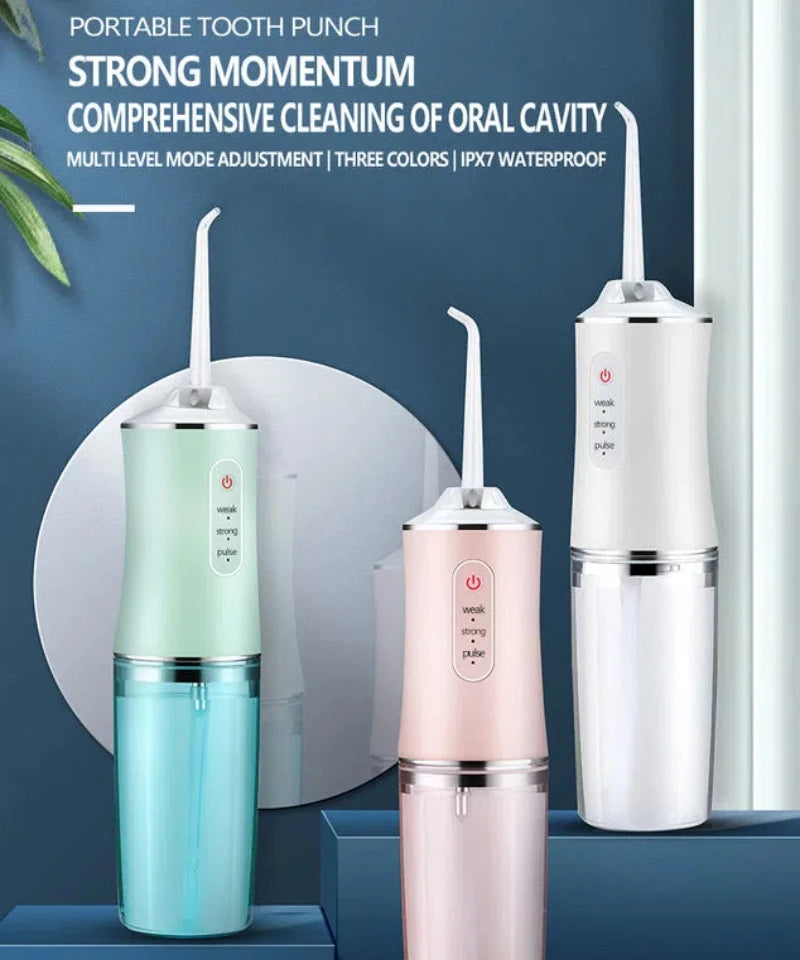 Hydropulse Pro™ – USB Electric Water Flosser | Deep Cleaning & Healthy Gums