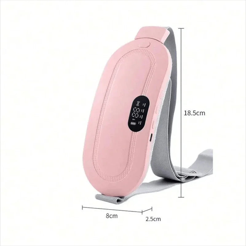 Heated Massage Belt – Menstrual Pain Relief & Abdominal Relaxation