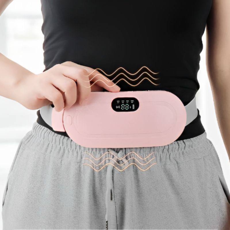 Heated Massage Belt – Menstrual Pain Relief & Abdominal Relaxation