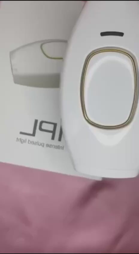 Professional IPL Laser Hair Remover – Long-Lasting Face & Body Hair Removal for Women & Men